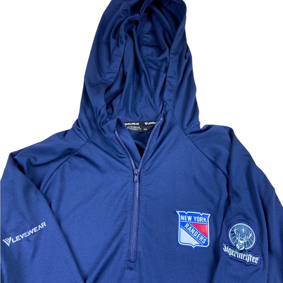 Men’s Levelwear New York Islanders NHL 1/4 Zip Blue Size M - Picture 1 of 4